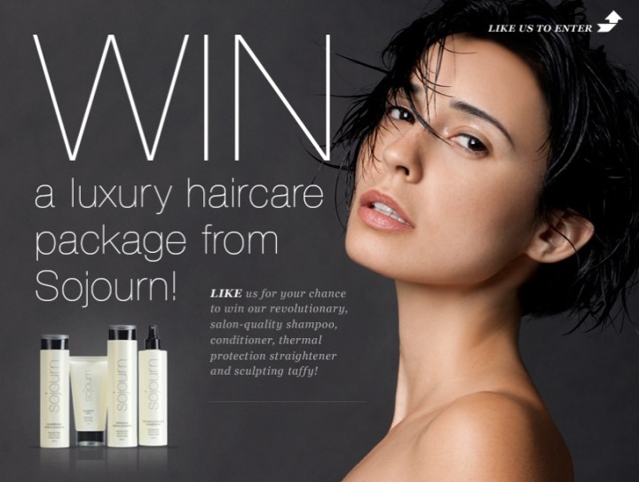 sojourn beauty sojourn sweepstakes