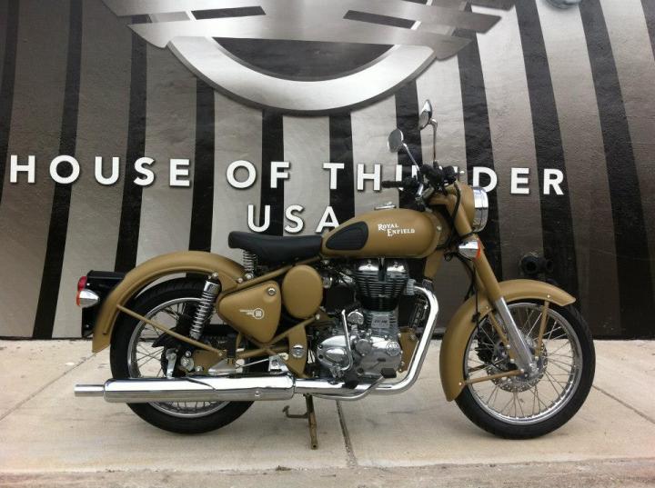 Royal Enfield C5 Military Sand